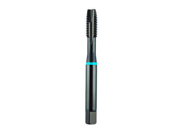 Yamawa 9635TC M 5  TiCN belagt DIN371 HSSE gjengetapp, blå ring rett 